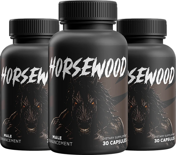 Three bottles of HorseWood capsules
